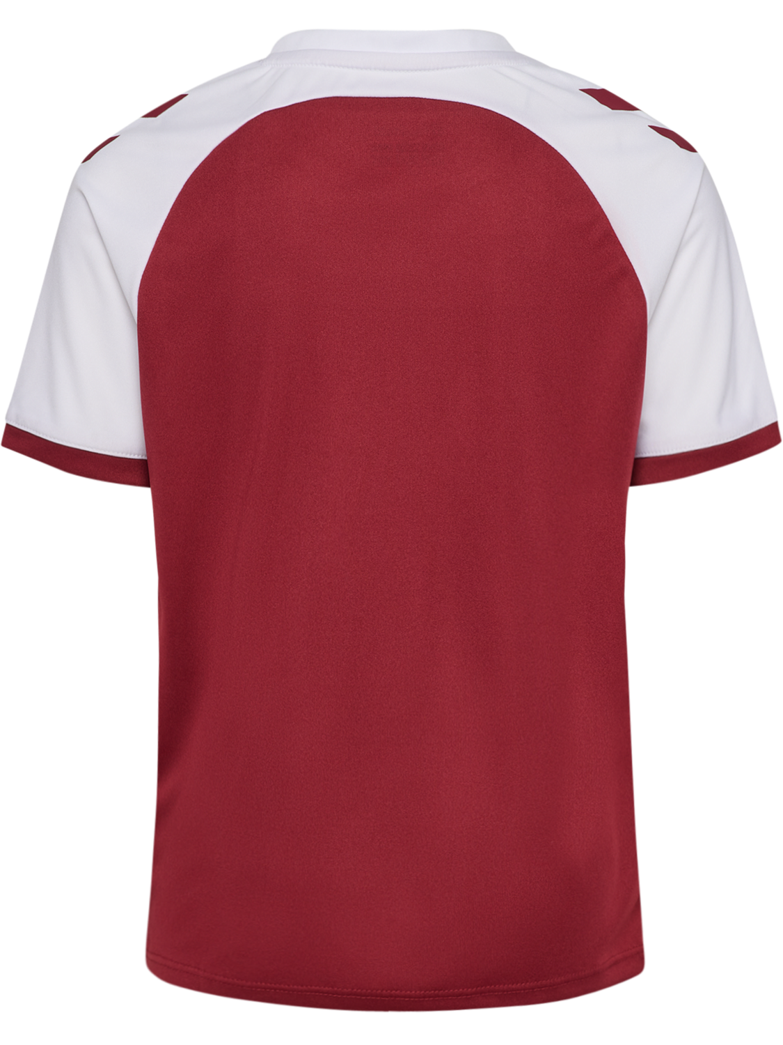 hmlMATCH LEAGUE JERSEY S/S KIDS, MAROON/WHITE, packshot