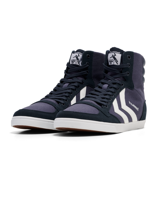 HUMMEL SLIMMER STADIL HIGH, DRESS BLUES/WHITE KH, packshot