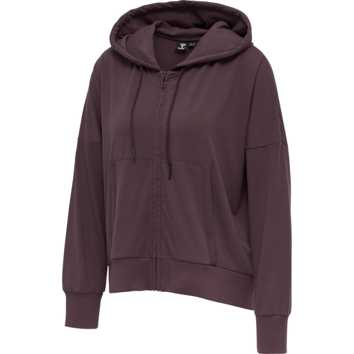 hmlLUISE LOOSE ZIP HOODIE, 8016, packshot