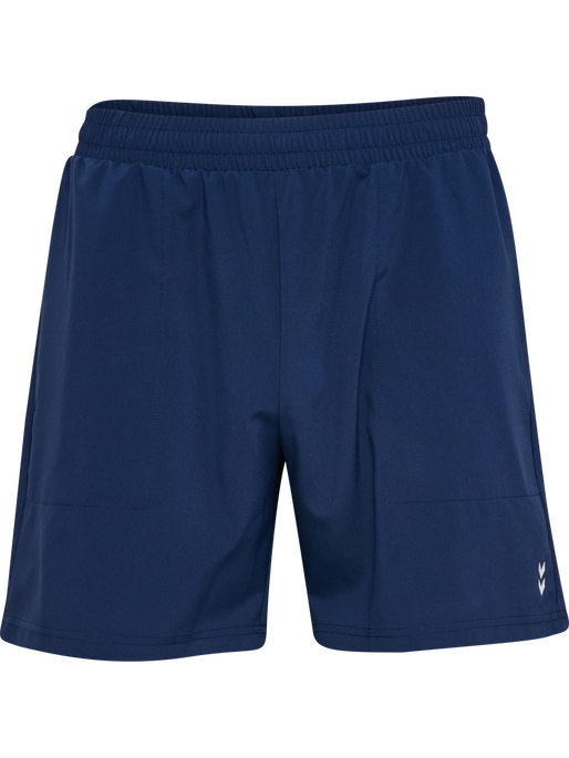 hmlPULSE WORKOUT SHORTS, DRESS BLUES hmlPULSE WORKOUT SHORTS, DRESS BLUES, packshot