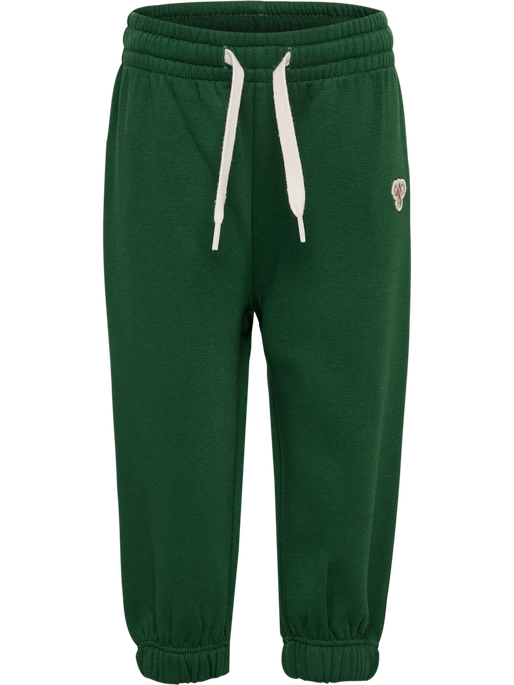 hmlMINI LOOSE PANTS BEE, DARK GREEN hmlMINI LOOSE PANTS BEE, DARK GREEN, packshot