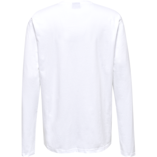 hmlRED HEAVY T-SHIRT L/S, WHITE, packshot