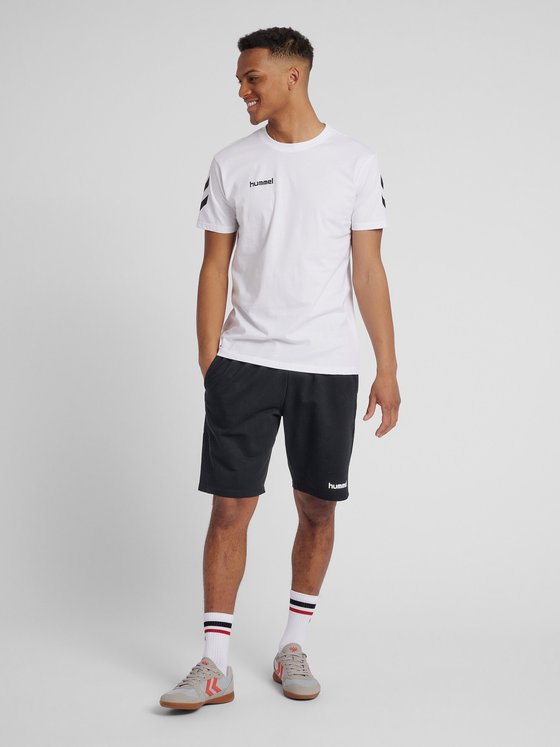 hummel GO COTTON T SHIRT S S WHITE hummel