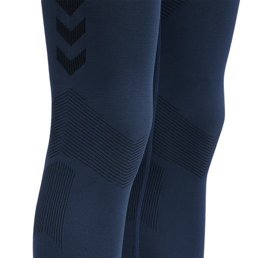 HUMMEL FIRST SEAMLESS TR TIGHTS W, DARK DENIM, packshot