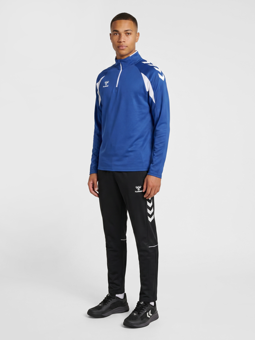 hmlCORE 2.0 HALF ZIP, TRUE BLUE/WHITE, model