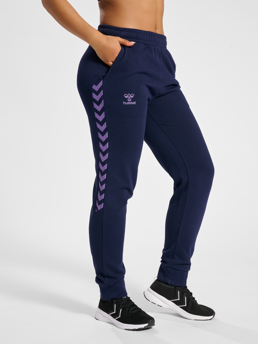 hmlSTALTIC COTTON PANTS WOMAN, 7220, model