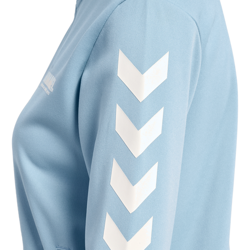hmlLEGACY POLY WOMAN ZIP JACKET, CELESTIAL BLUE hmlLEGACY POLY WOMAN ZIP JACKET, CELESTIAL BLUE, packshot