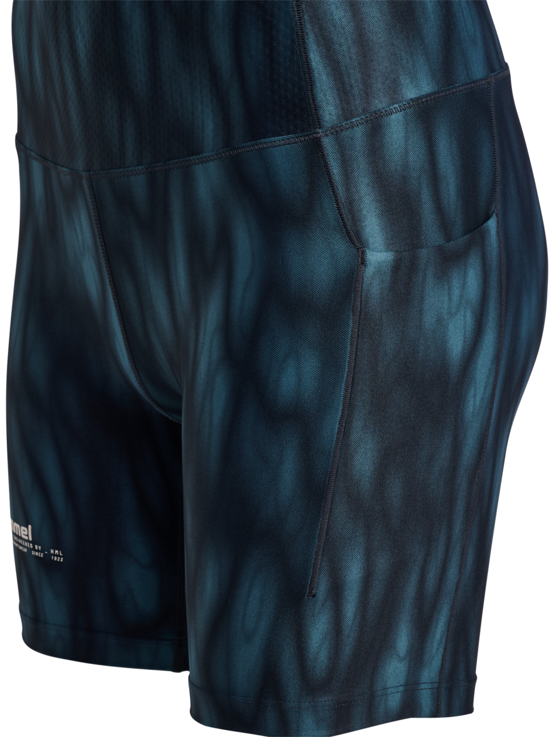 hmlHIIT AOP INTENSITY SHORT TIGHTS, STARGAZER, packshot