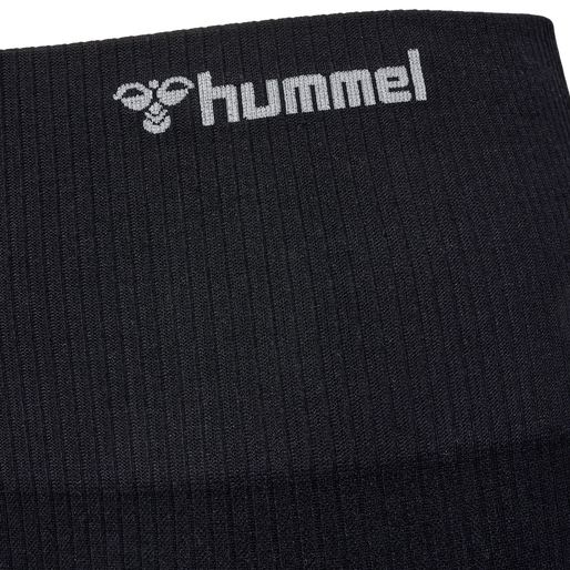 hmlMT REST SEAMLESS HW RIB TIGHTS, BLACK, packshot