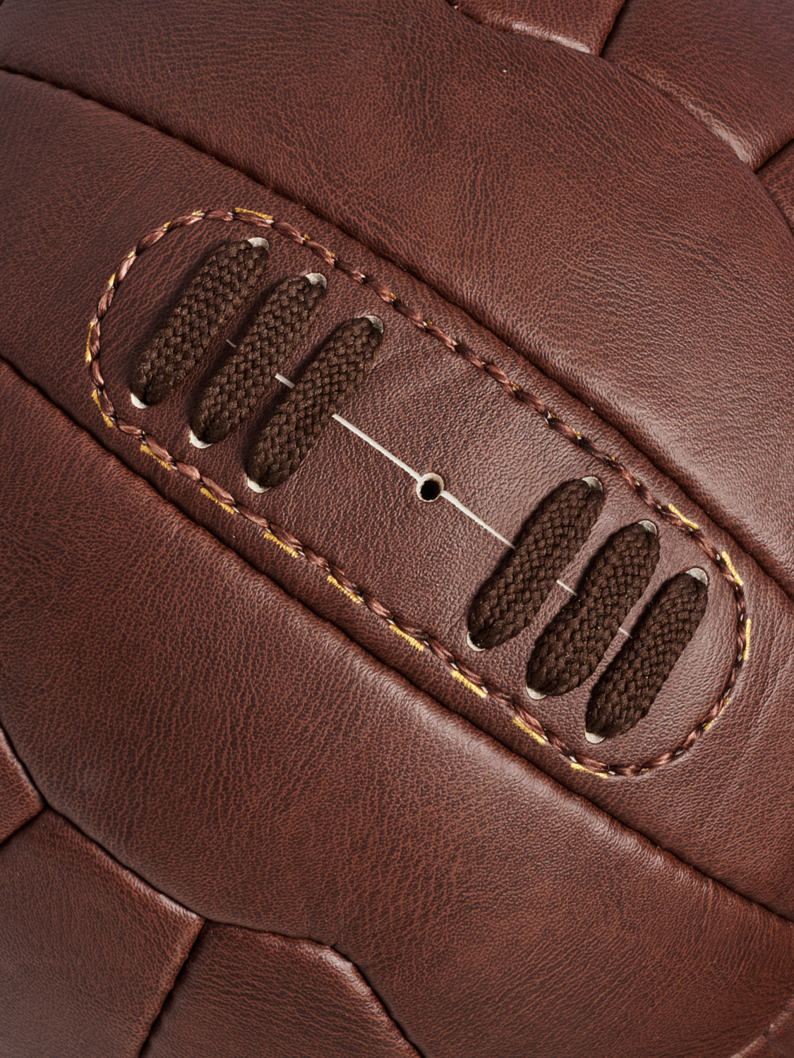 ROOT EXCLUSIVE FOOTBALL, LEATHER BROWN, packshot
