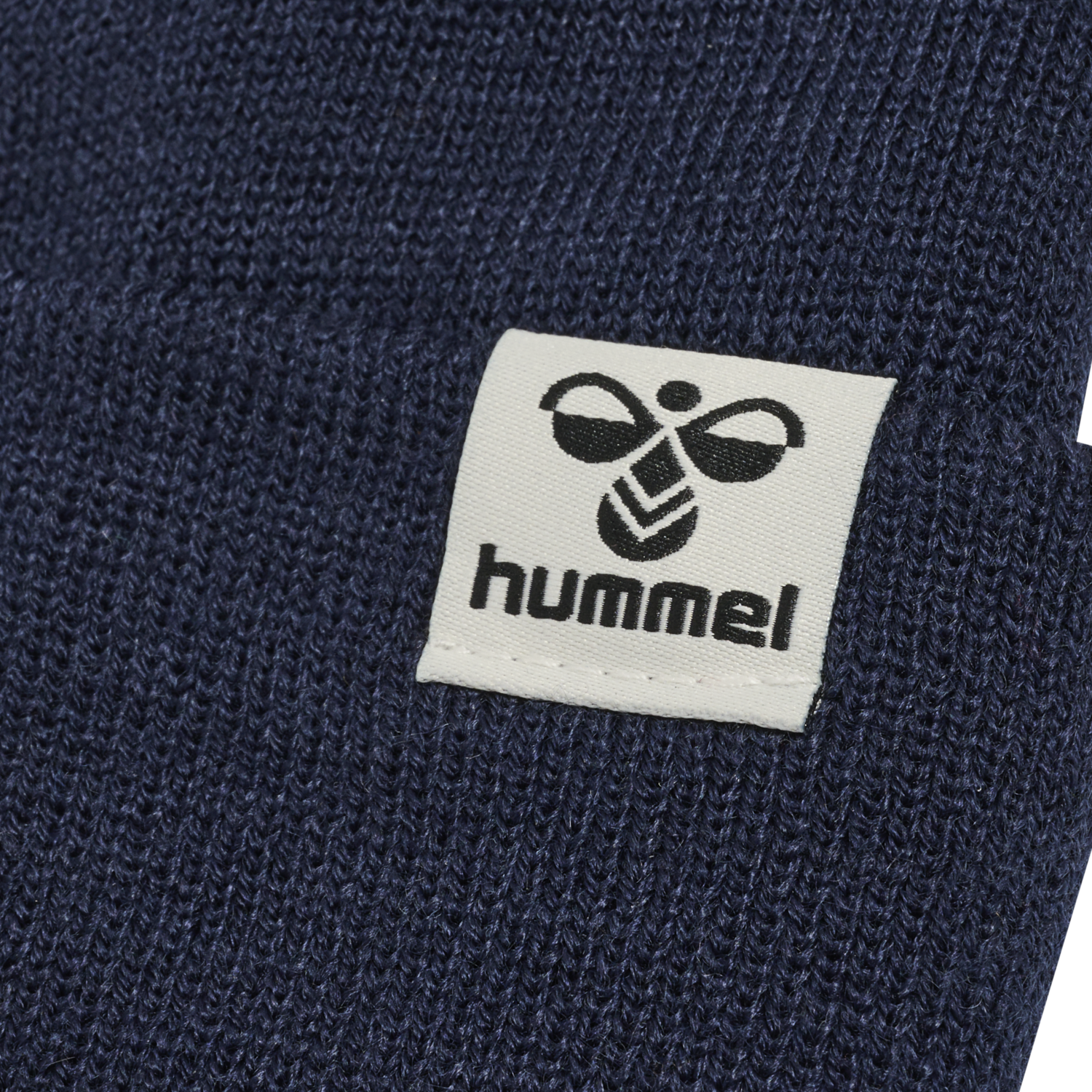 hmlPARK BEANIE, BLACK IRIS, packshot