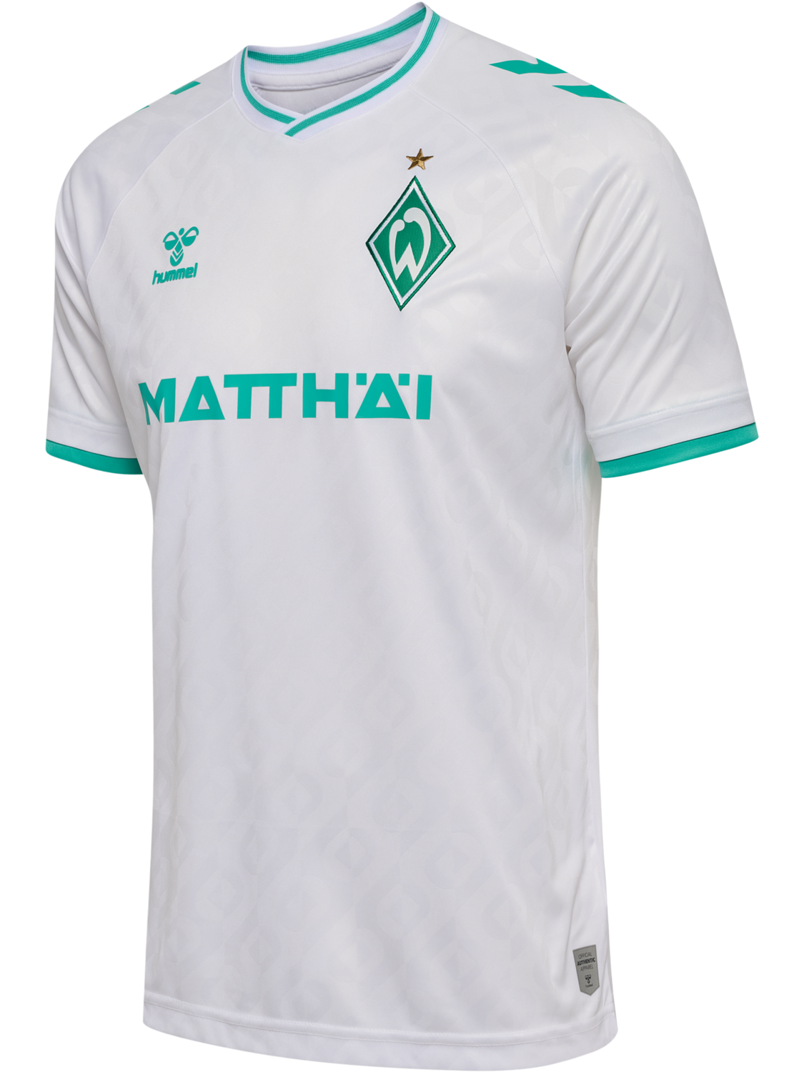 WER 23/24 AWAY JERSEY S/S KIDS, WHITE, packshot