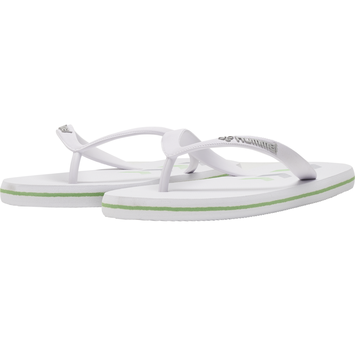 CHEVRON FLIP FLOP, WHITE, packshot