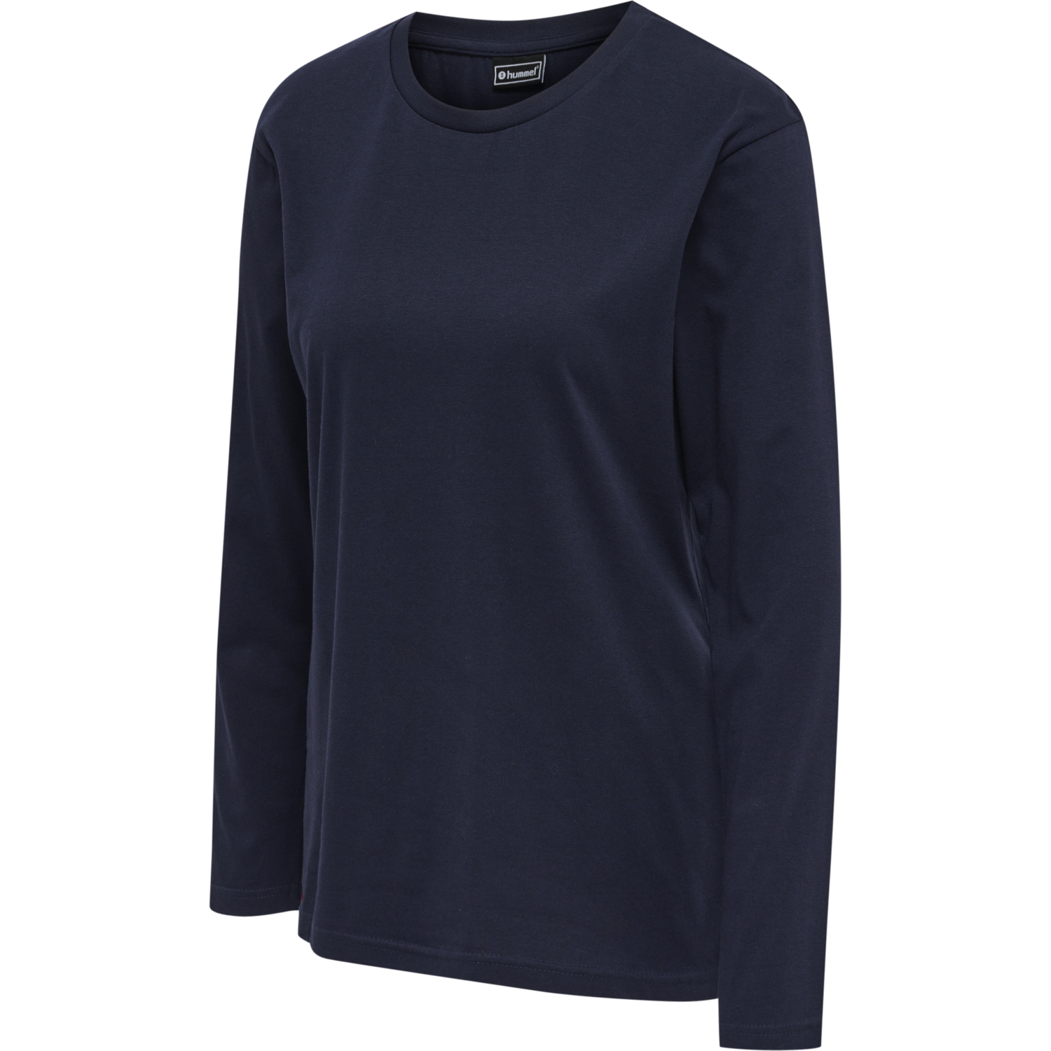 hmlRED BASIC T-SHIRT L/S WOMAN, MARINE, packshot