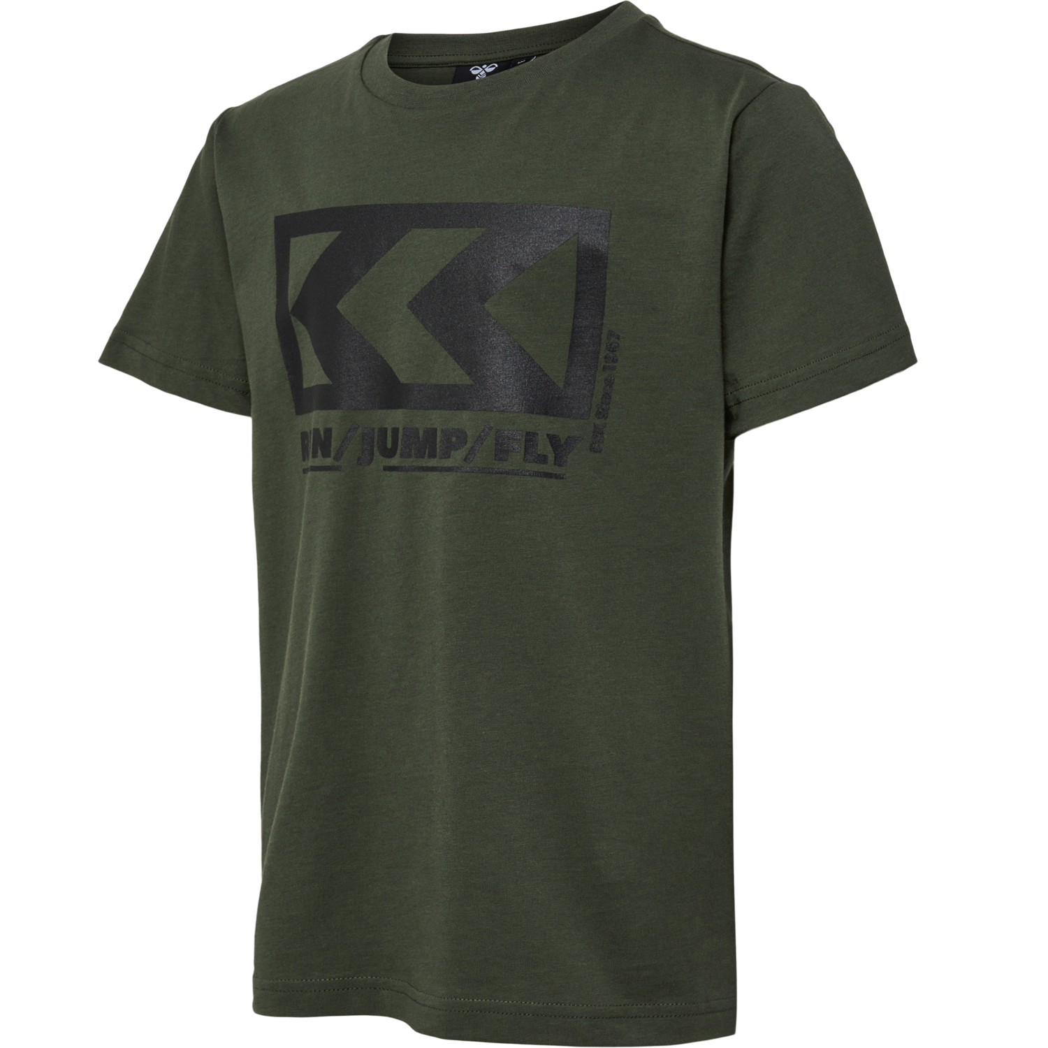 hmlFSK LOW T-SHIRT S/S, FOREST NIGHT, packshot