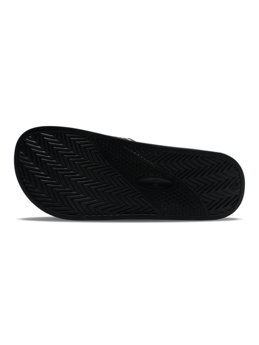 POOL SLIDE RT, BLACK/WHITE/RED, packshot