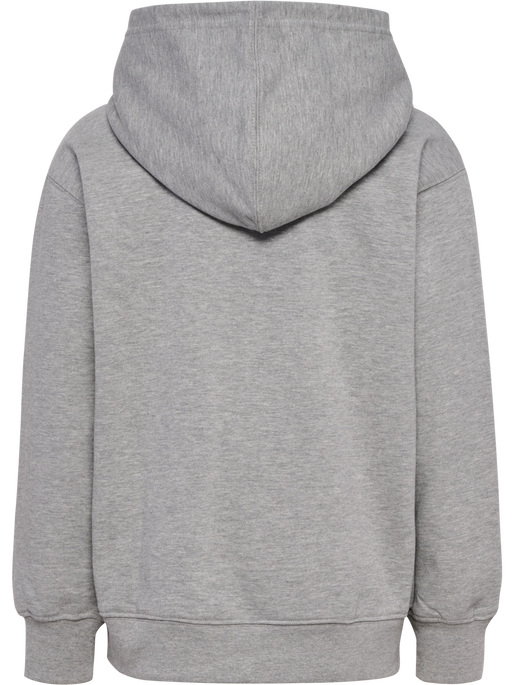 hmlCLEAN HOODIE, GREY MELANGE, packshot