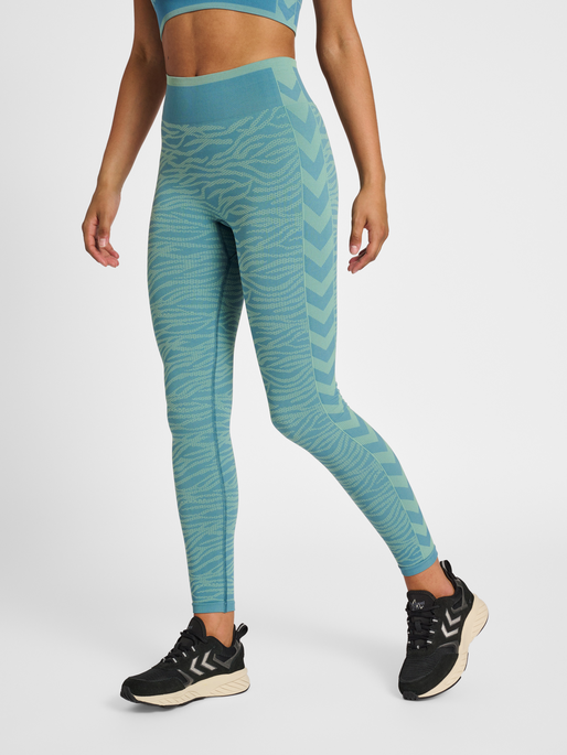 hummel MT SAGA SEAMLESS TIGHTS - NORTH ATLANTIC | hummel.dk