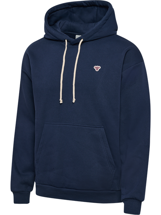 hmlLOOSE HOODIE BEE, DRESS BLUES hmlLOOSE HOODIE BEE, DRESS BLUES, packshot