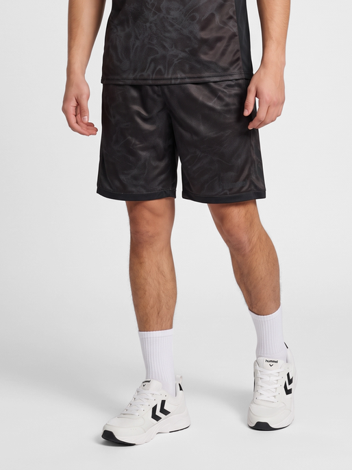 hmlBLAZE CLUB 26 GRAPHIC SET, BLACK/ASPHALT, model