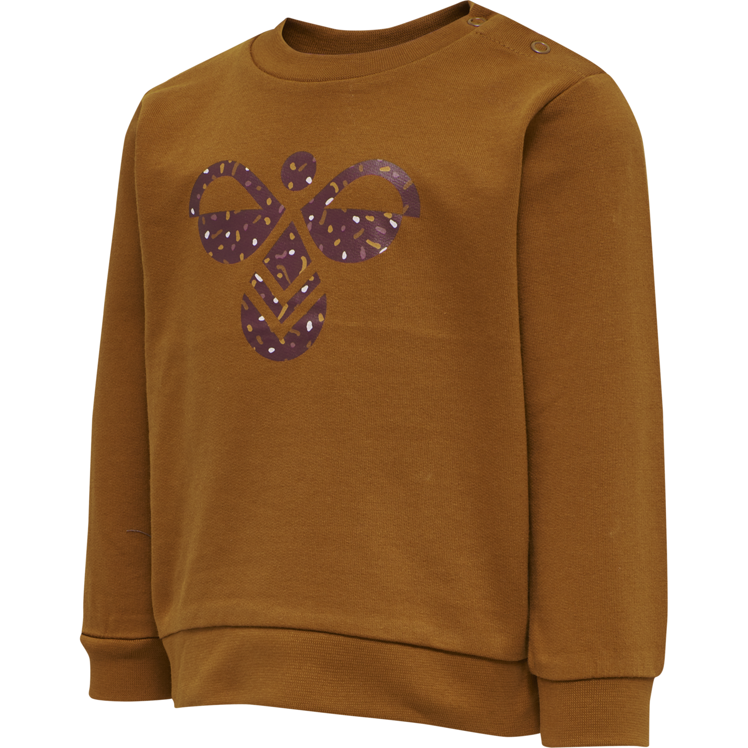 hmlLIME SWEATSHIRT, GLAZED GINGER, packshot