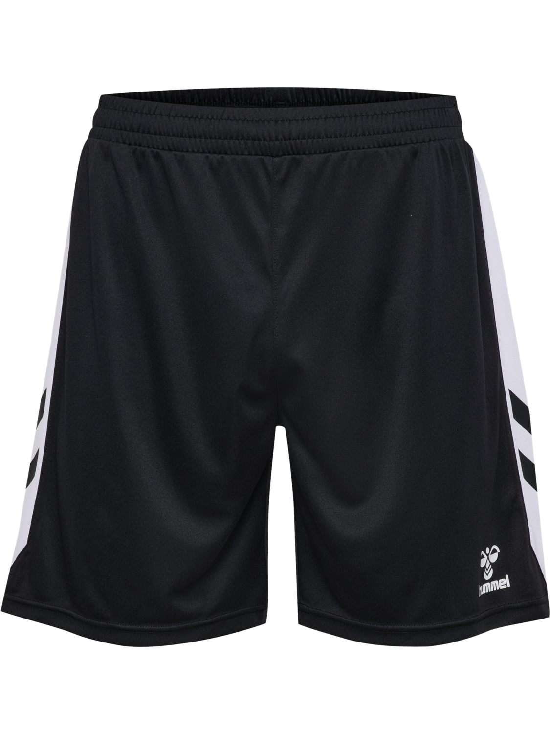 hmlMATCH SHORTS, BLACK/WHITE, packshot