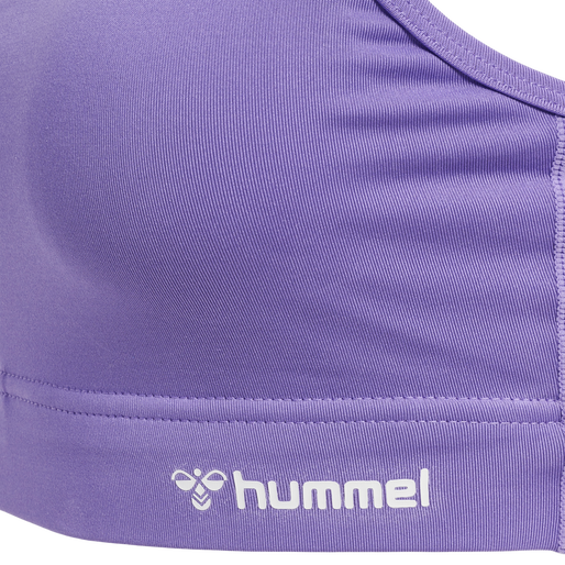 hmlMT CHIPO PADDED SPORTS BRA, PAISLEY PURPLE, packshot