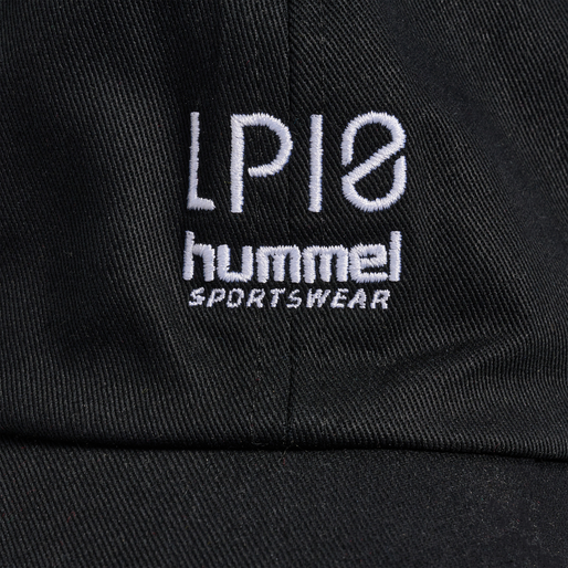 hmlLP10 CAP, BLACK, packshot
