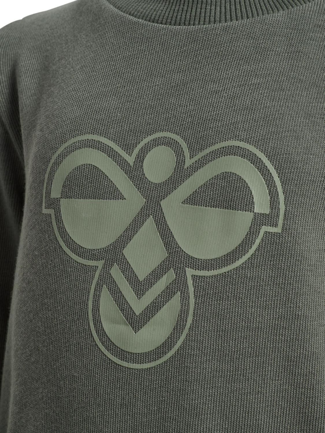hmlMINI JERSEY CREWSUIT BEE, CASTOR GRAY, packshot