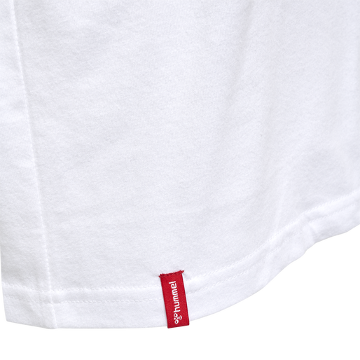 hmlRED HEAVY T-SHIRT S/S, WHITE, packshot