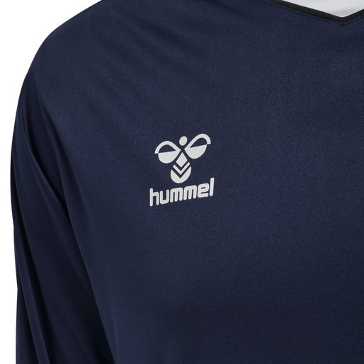 hmlCORE XK POLY JERSEY L/S, MARINE, packshot