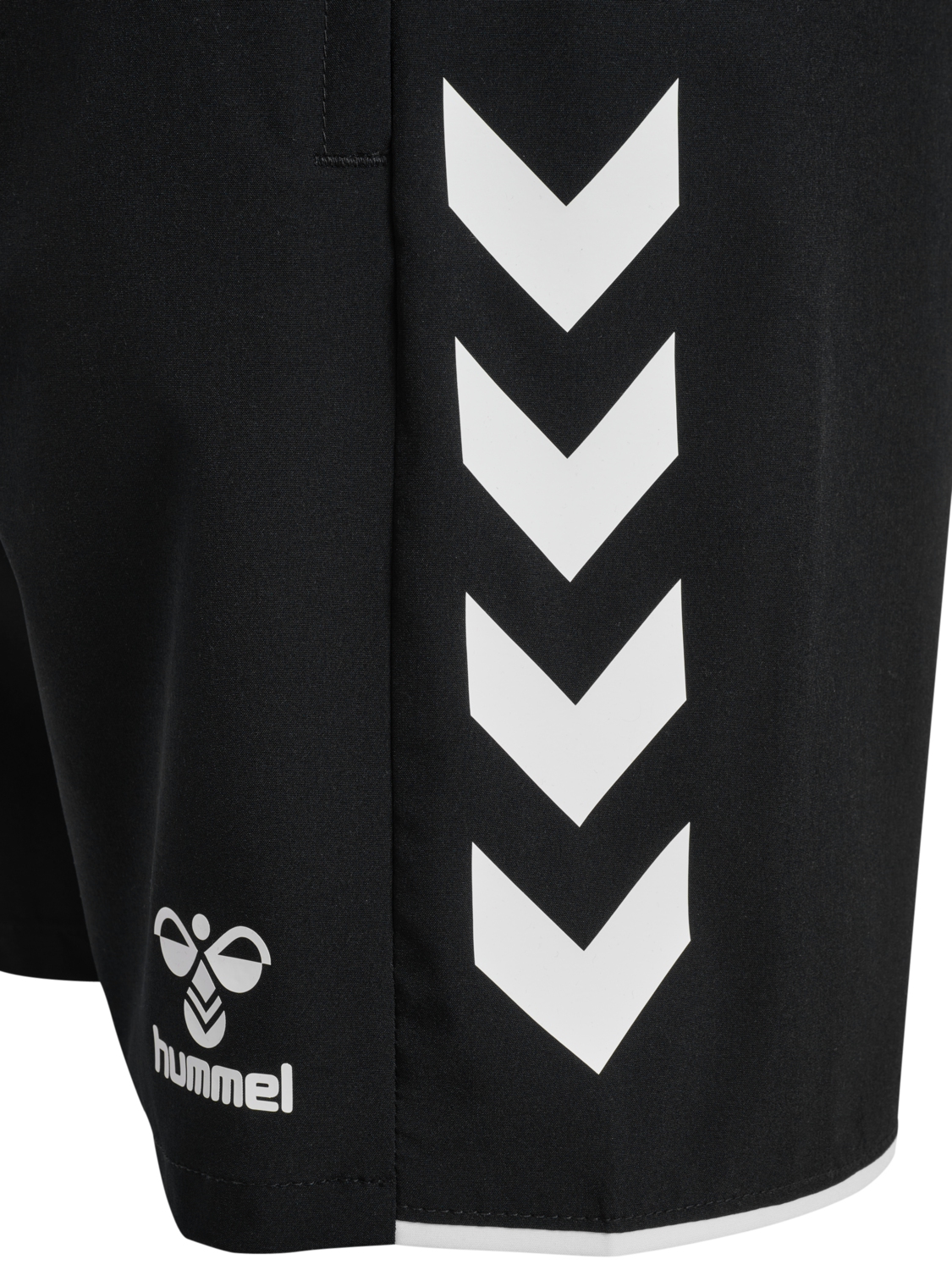 hmlCORE 2.0 WOVEN SHORTS, BLACK/WHITE, packshot