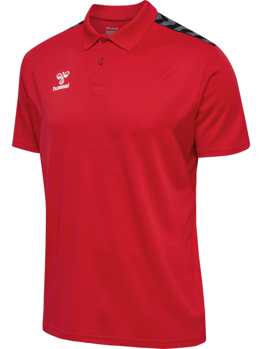 hmlAUTHENTIC FUNCTIONAL POLO, TRUE RED, packshot