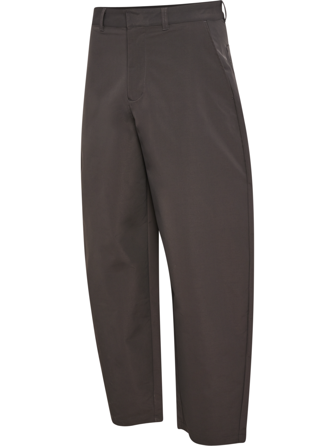 hmlI-D BARREL LEG TROUSERS, SHALE, packshot