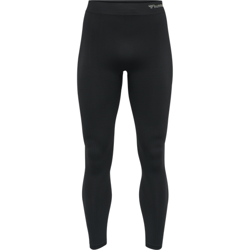 hmlSTROKE SEAMLESS TIGHTS, BLACK hmlSTROKE SEAMLESS TIGHTS, BLACK, packshot