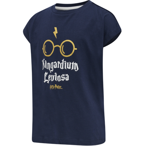 hmlHARRY POTTER DIEZ T-SHIRT S/S, BLACK IRIS hmlHARRY POTTER DIEZ T-SHIRT S/S, BLACK IRIS, packshot