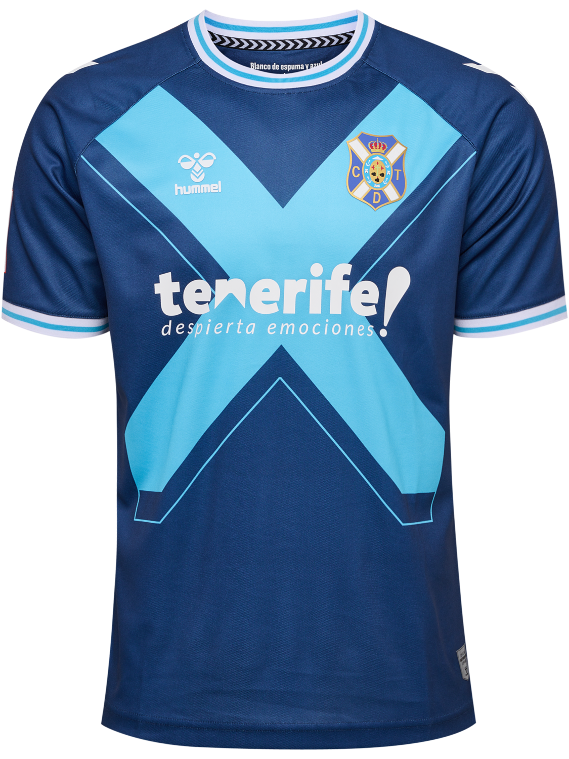 CDT 23/24 AWAY JERSEY S/S, ESTATE BLUE, packshot