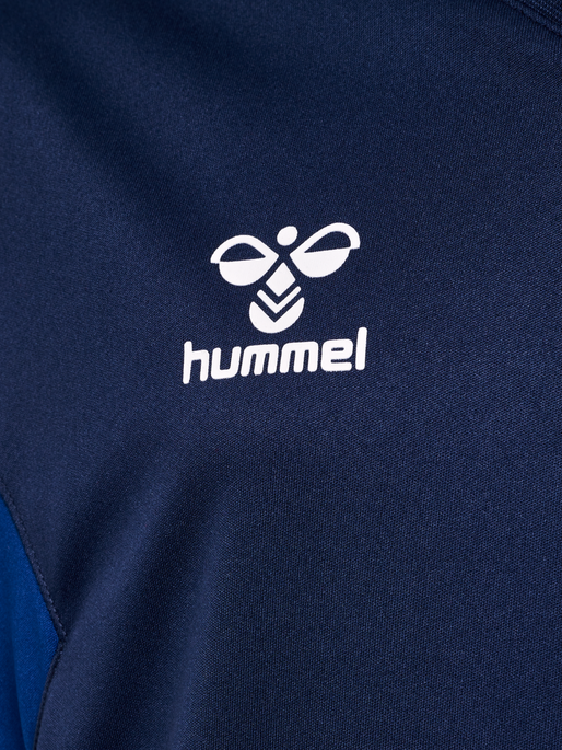 hmlAUTHENTIC PL JERSEY S/S KIDS, MARINE, packshot