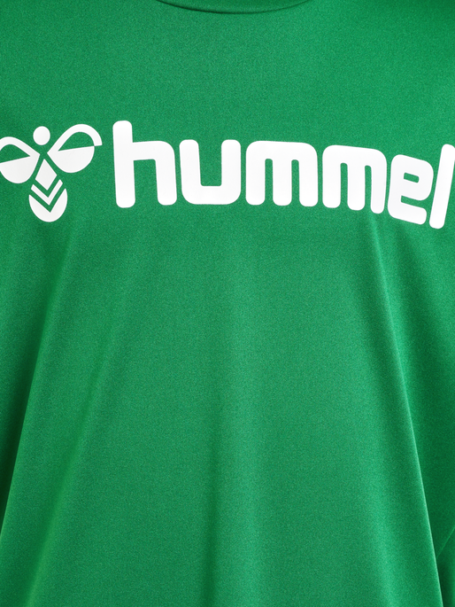 hmlLOGO JERSEY S/S KIDS, JELLY BEAN, packshot