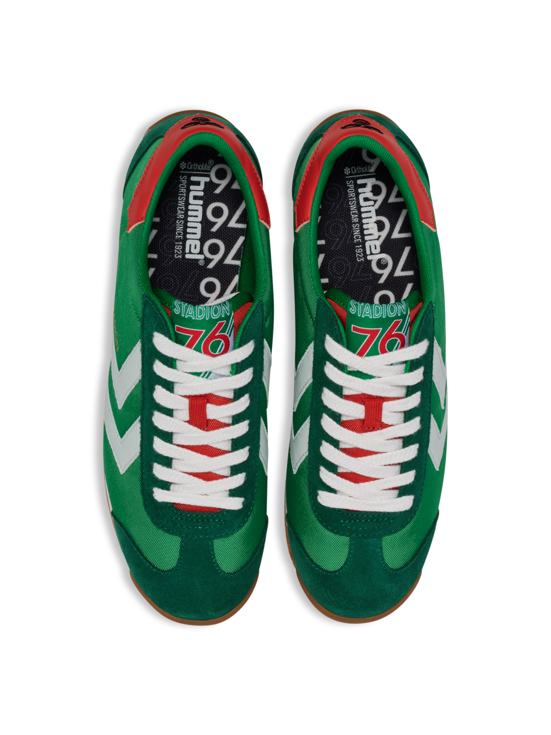 STADION NYLON, GREEN/WHITE, packshot