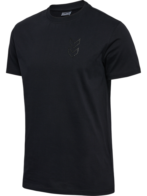 hmlACTIVE CO TEE S/S, BLACK, packshot