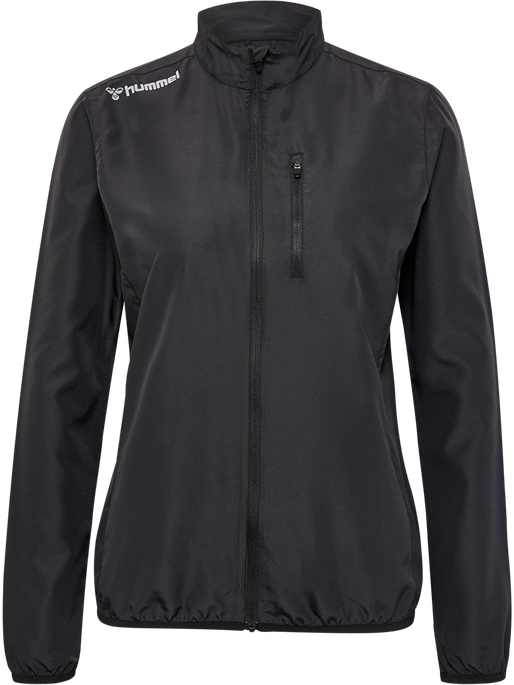 hmlRUN JACKET WOMAN, BLACK hmlRUN JACKET WOMAN, BLACK, packshot