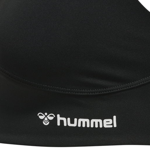 hmlMT GRACE SPORTS BRA, BLACK, packshot