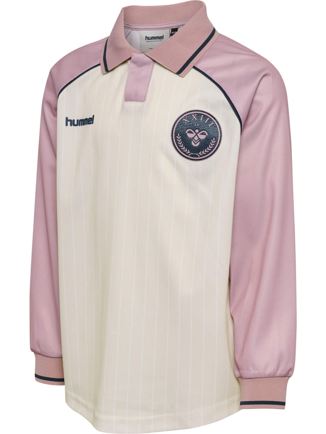 hmlJR LOOSE SOCCER JERSEY L/S, SEA FOG, packshot