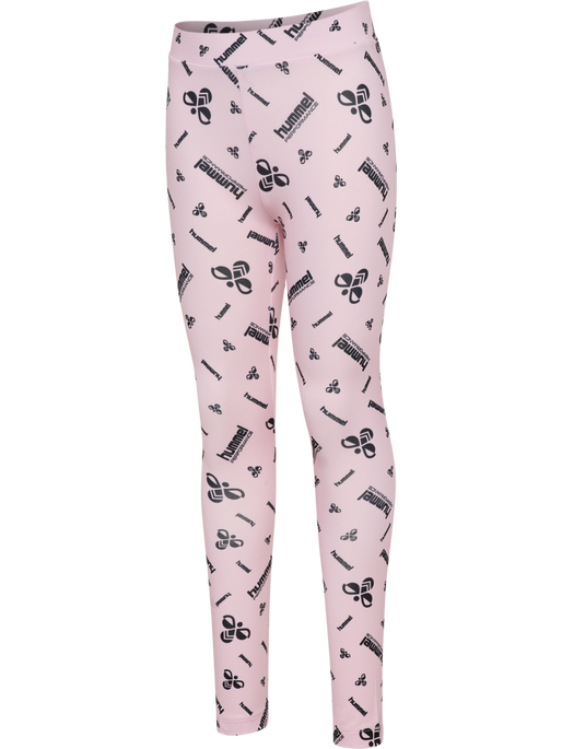 hmlJR GYM TIGHTS, BARELY PINK hmlJR GYM TIGHTS, BARELY PINK, packshot