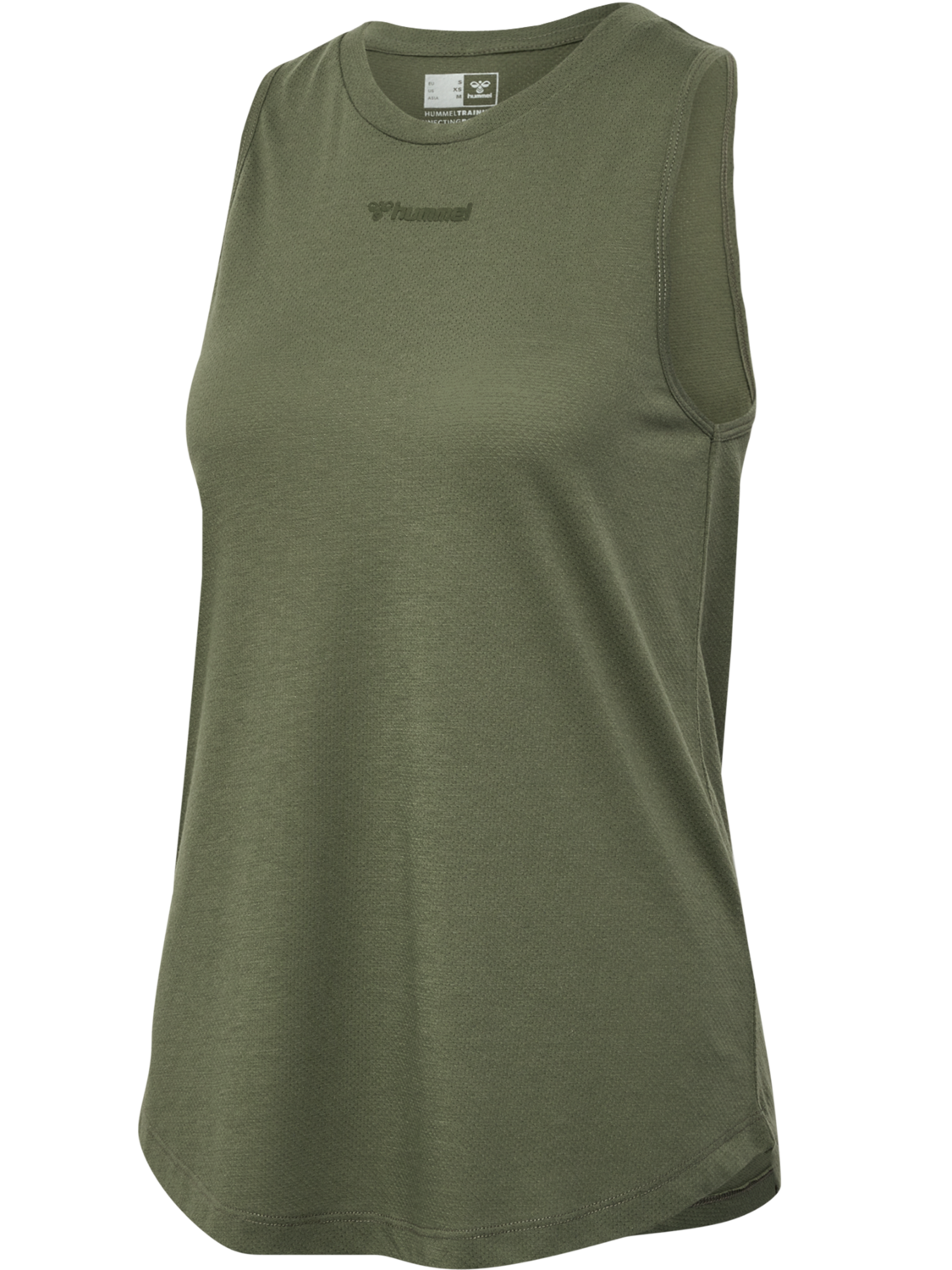 hmlMT VANJA TOP, DEEP LICHEN GREEN, packshot