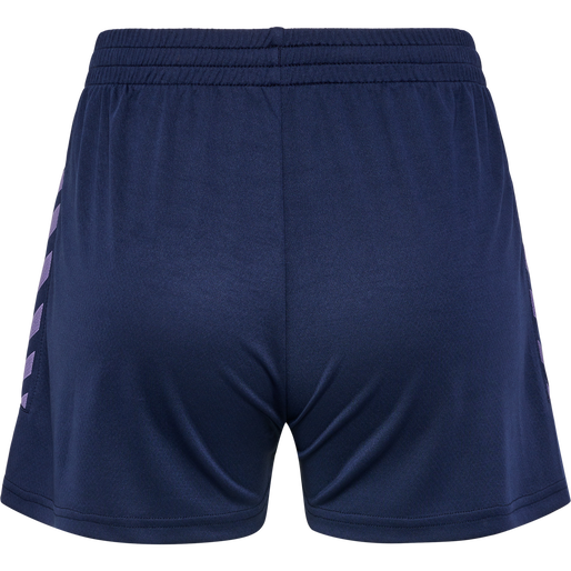 hmlSTALTIC POLY SHORTS WOMAN, MARINE/PAISLEY PURPLE hmlSTALTIC POLY SHORTS WOMAN, MARINE/PAISLEY PURPLE, packshot