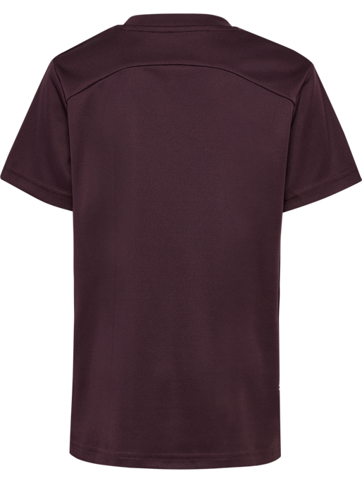 hmlJR PULSE TRAINING T-SHIRT, FUDGE, packshot