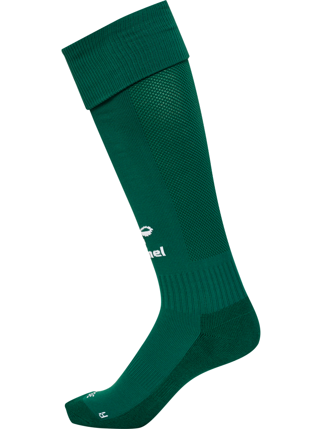 hmlESSENTIAL FOOTBALL SOCKS, EVERGREEN/WHITE, packshot
