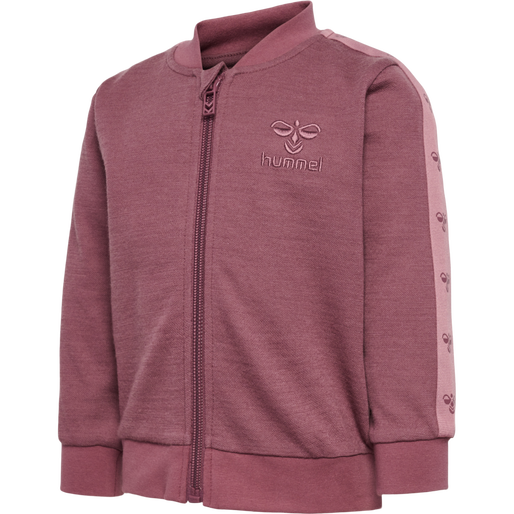 hmlWULBATO ZIP JACKET, ROSE BROWN, packshot